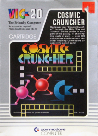 Cosmic Cruncher Vic-20 US box art